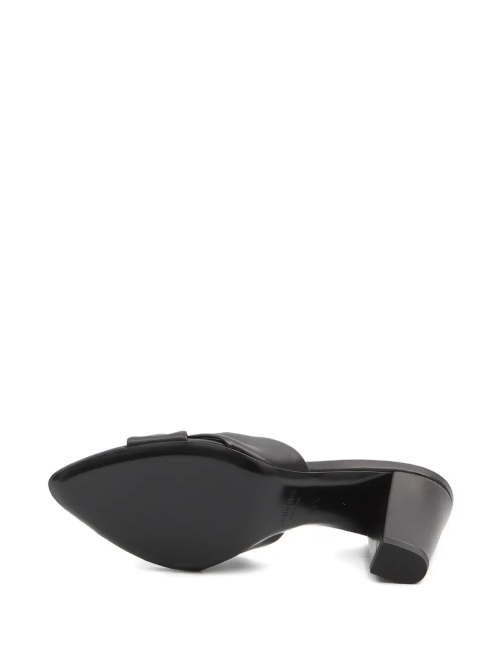 Saint Laurent Franciane cross-strap mules Zwart