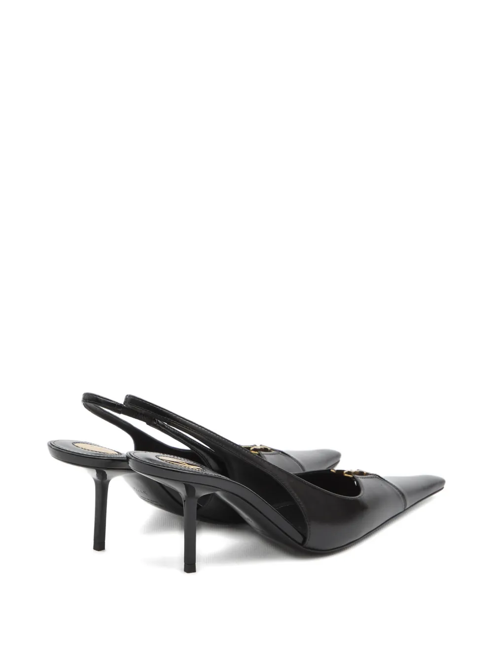 Saint Laurent Babylone Breteuil slingback pumps Zwart