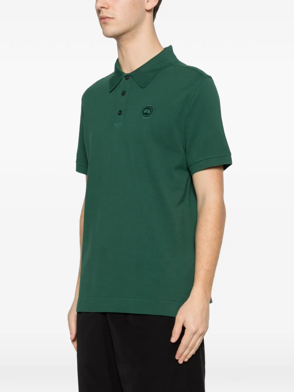 Canada Goose Poloshirt met print Groen
