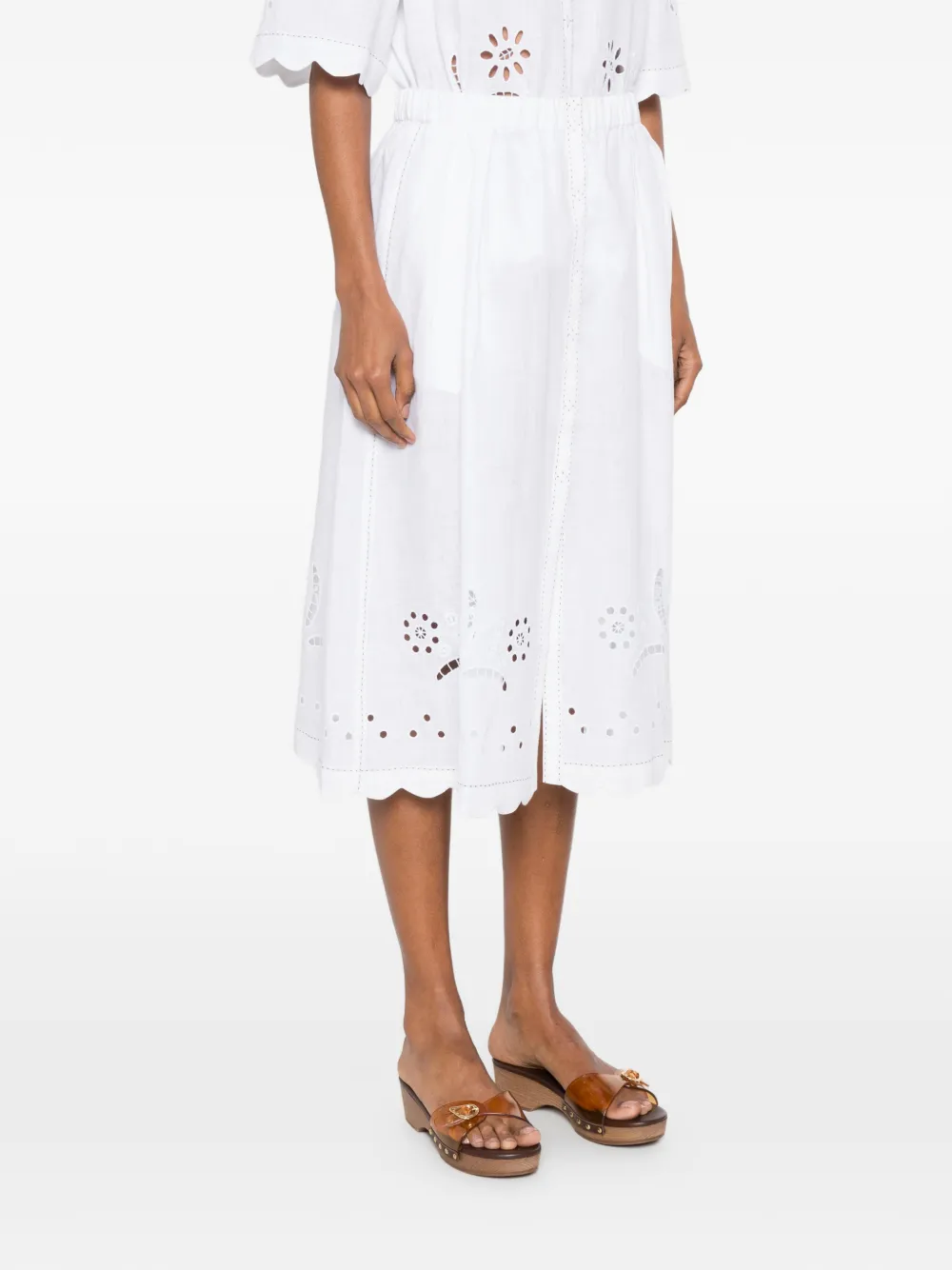 Vita Kin Balthazar Skirt in White, view 3
