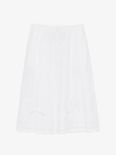 Vita Kin Balthazar broderie-anglaise midi skirt