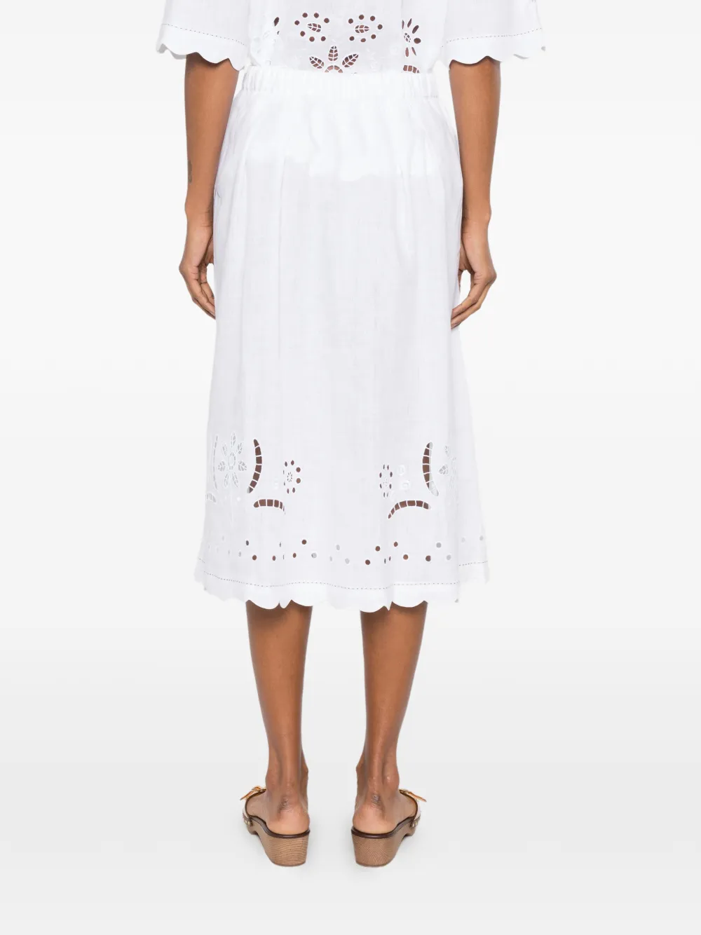 Vita Kin Balthazar Skirt in White, view 4