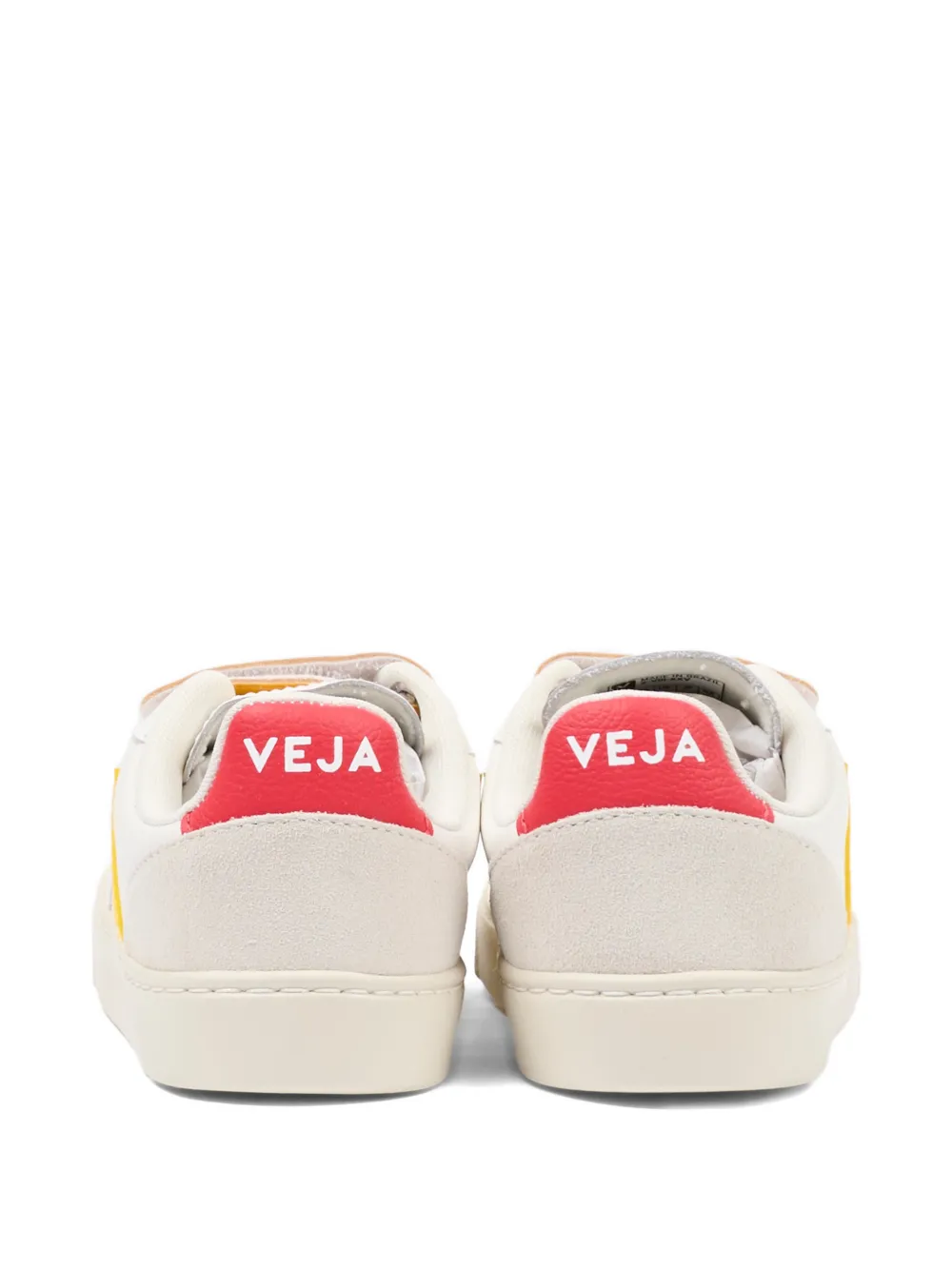 VEJA Kids low-top strap sneakers Wit