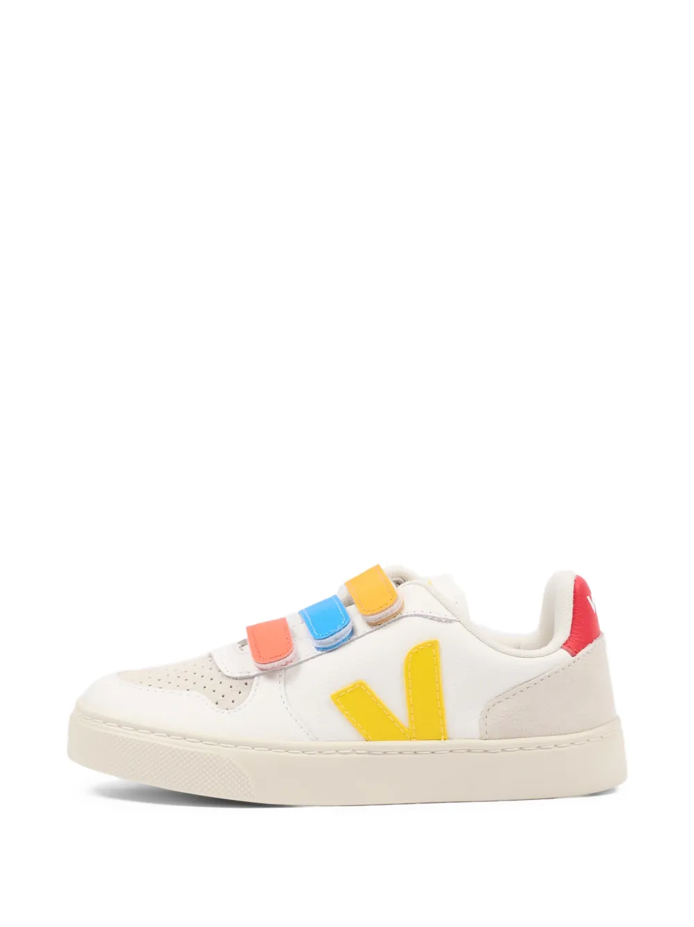  Veja Kids Low-top Strap Sneakers - White 
