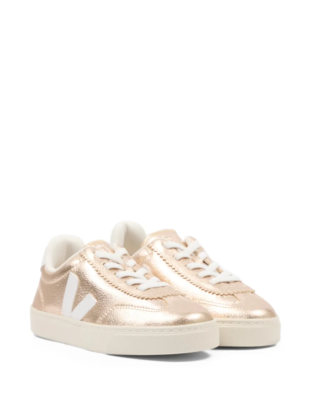 VEJA Kids logo sneakers - Oro