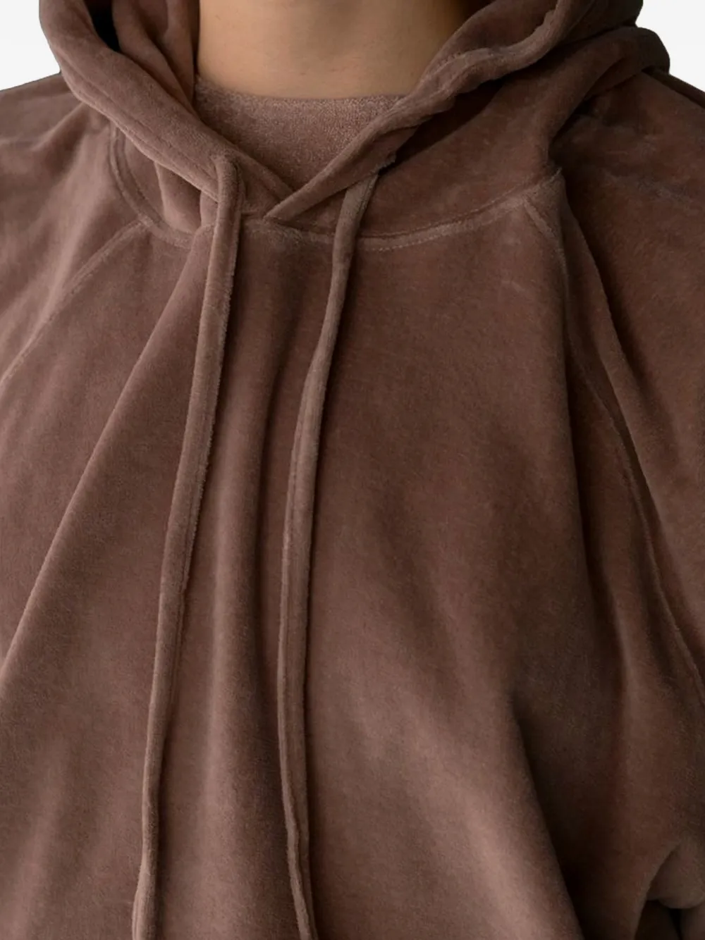 Baserange Rim hoodie Bruin
