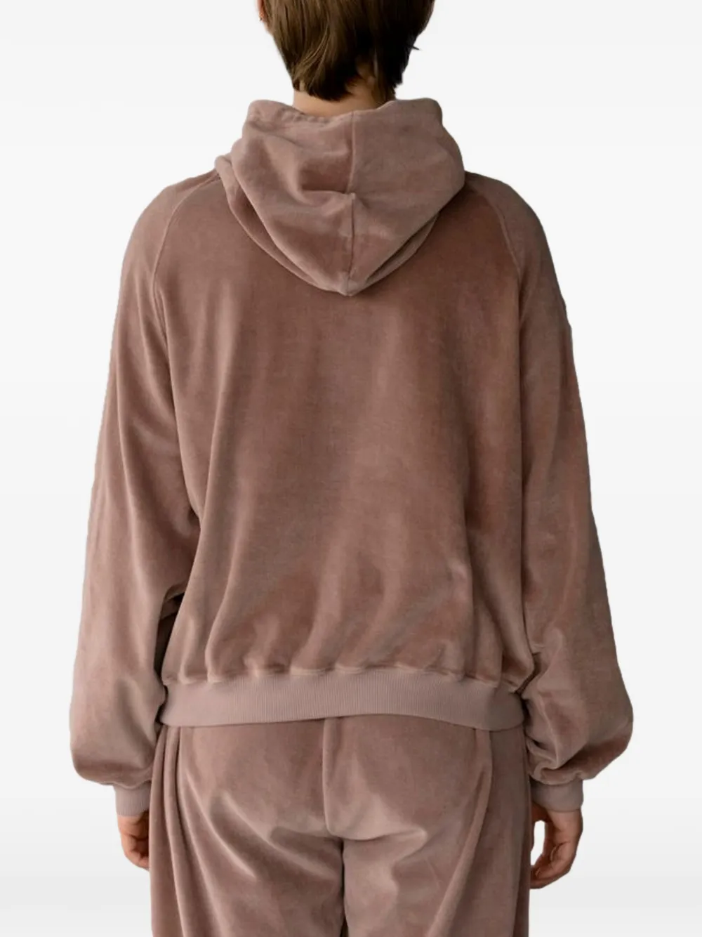 Baserange Rim hoodie Bruin