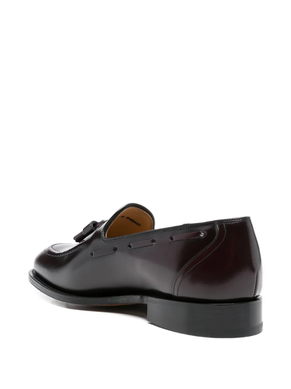 Church's Kingsley leren loafers met kwastje Rood