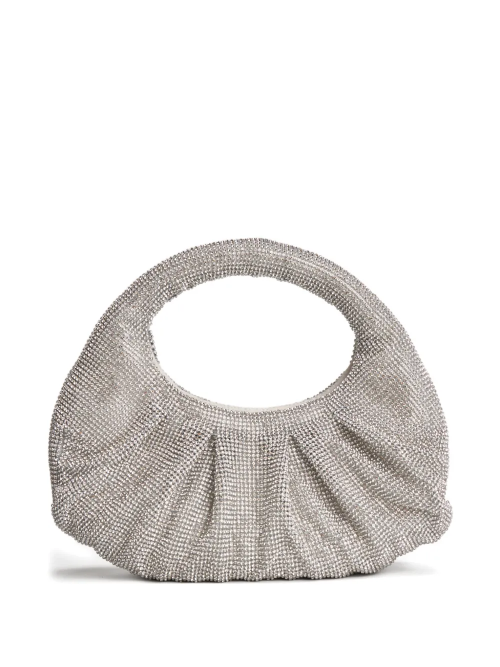 TWENTY FOURHAITCH embellished tote bag - Argento