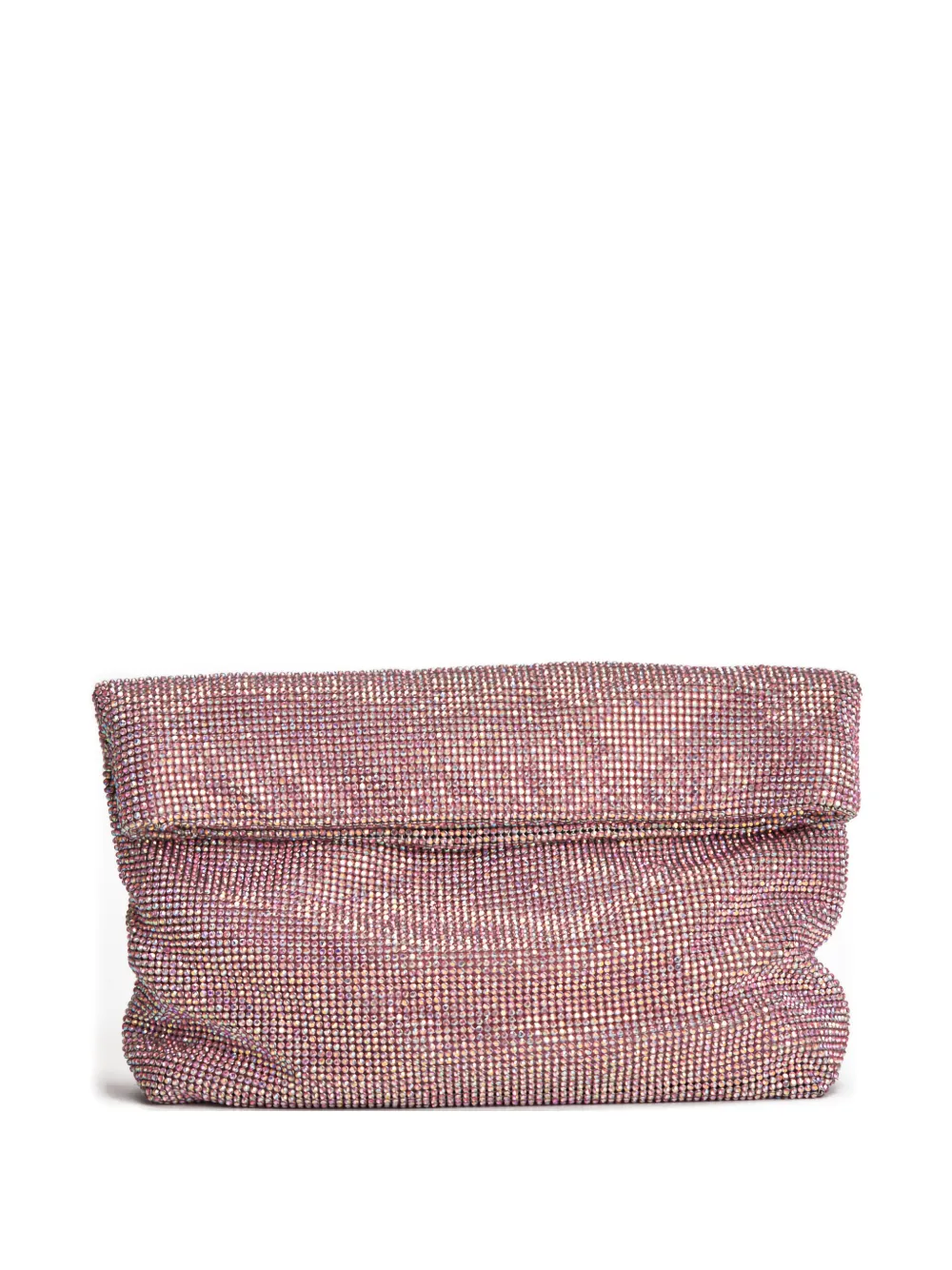 TWENTY FOURHAITCH embellished clutch bag - Rosa