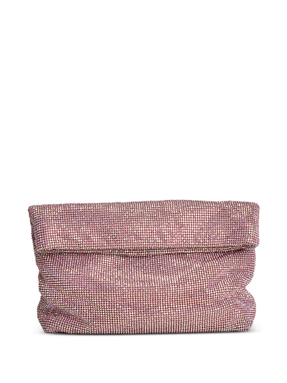 TWENTY FOURHAITCH embellished clutch bag - Rosa