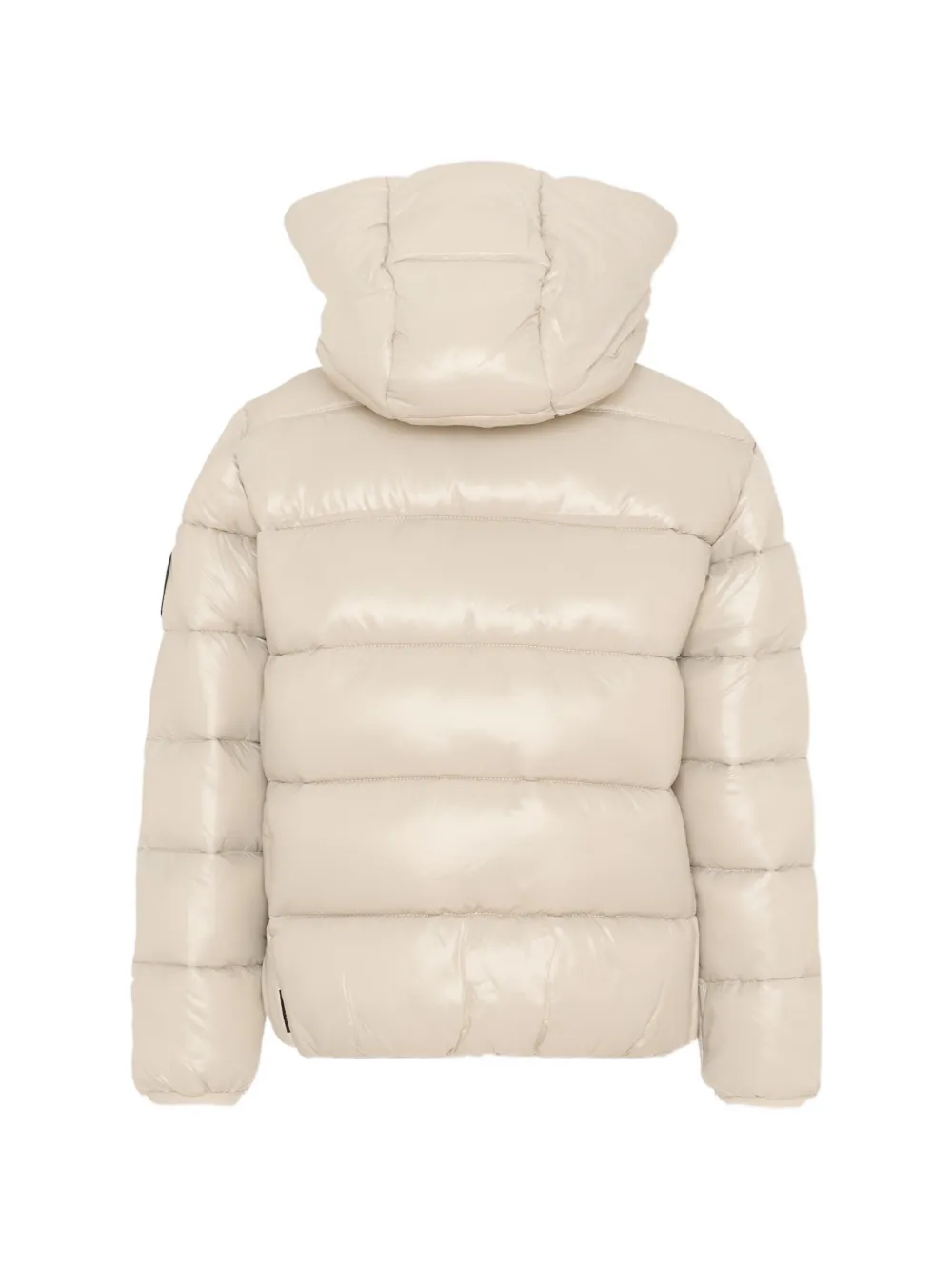  Save The Duck Kids Hooded Puffer Jacket - Neutrals 