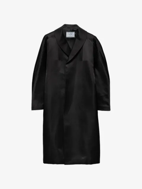 Prada single-breasted double coat