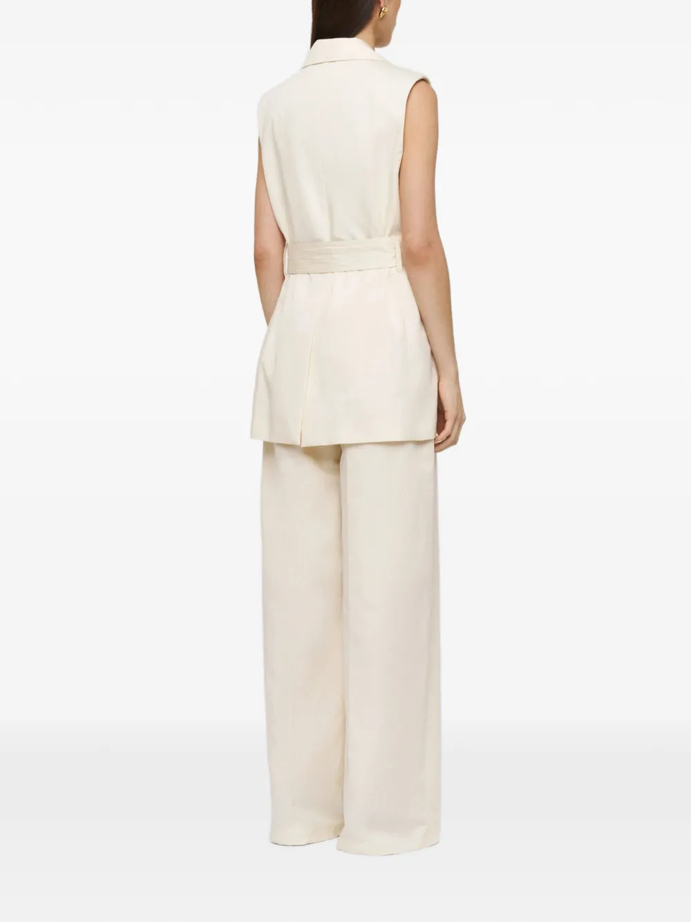  Joseph Diafa Belted Gilet - Neutrals 