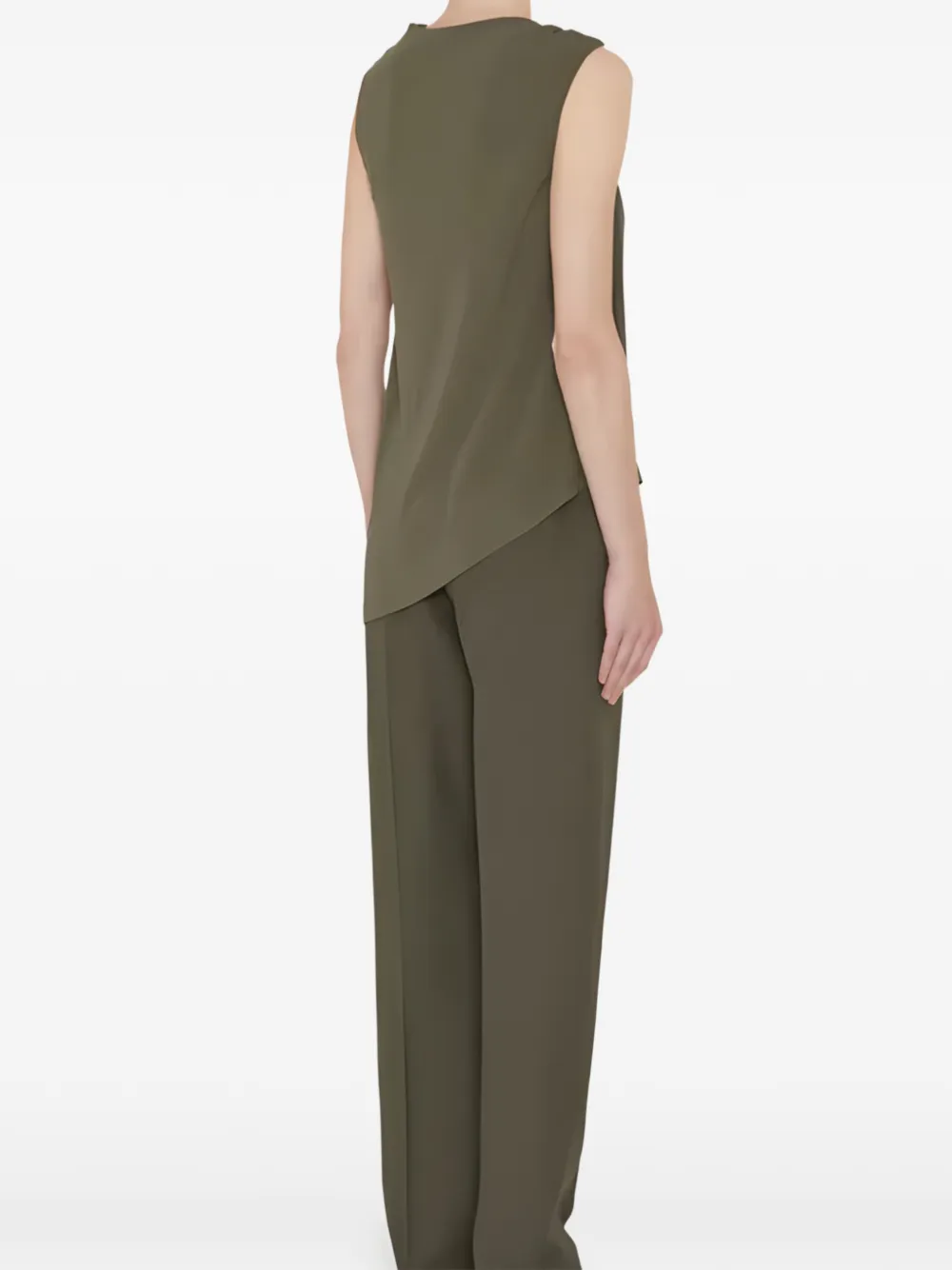  Joseph Fadila Knot-detail Sleeveless Top - Green 