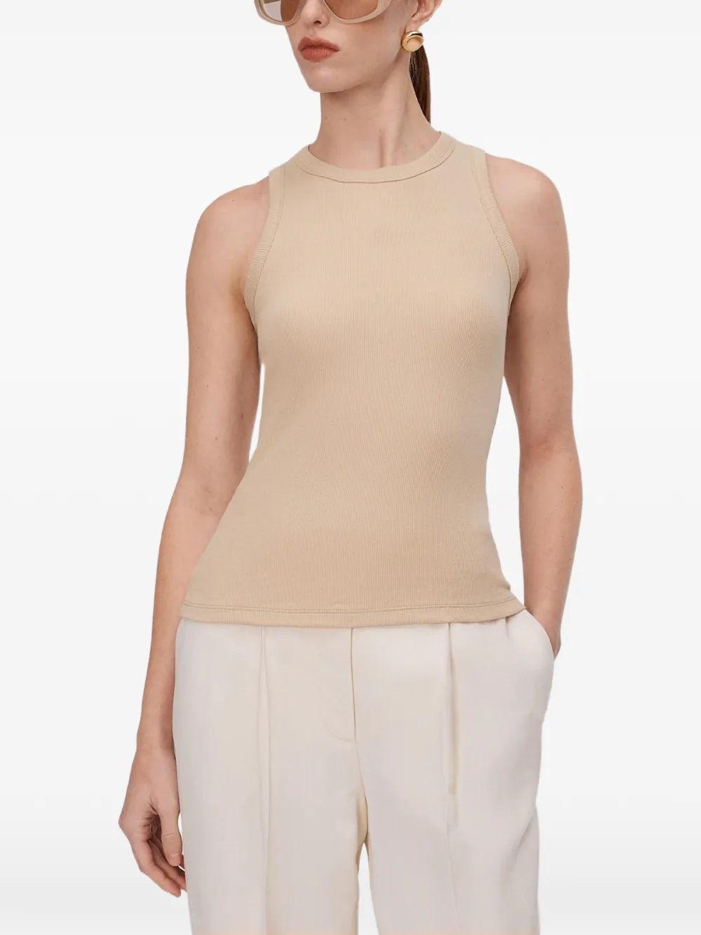  Joseph Ribbed Tank Top - Neutrals 