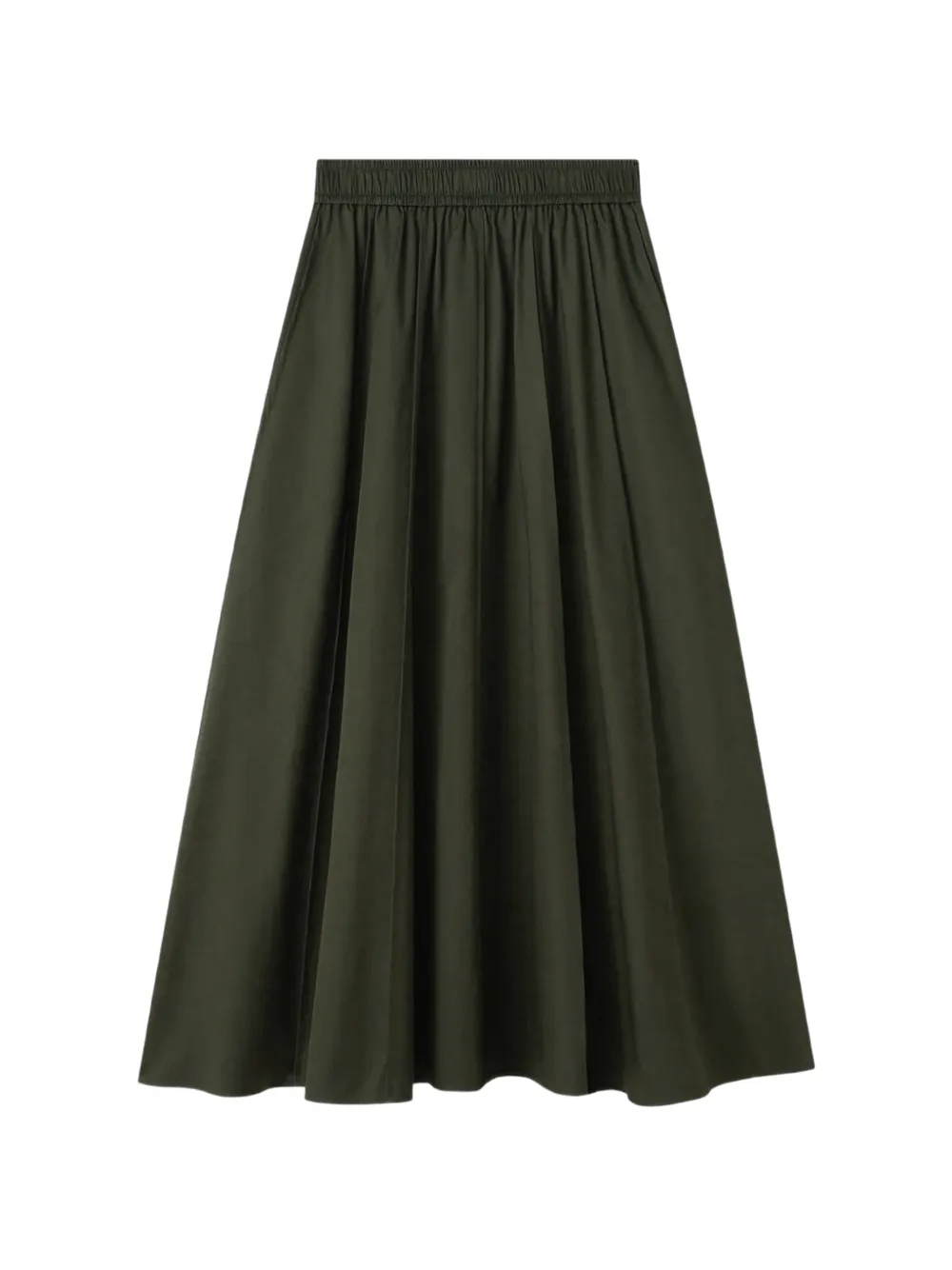 JOSEPH Manar A-line midi skirt - Verde