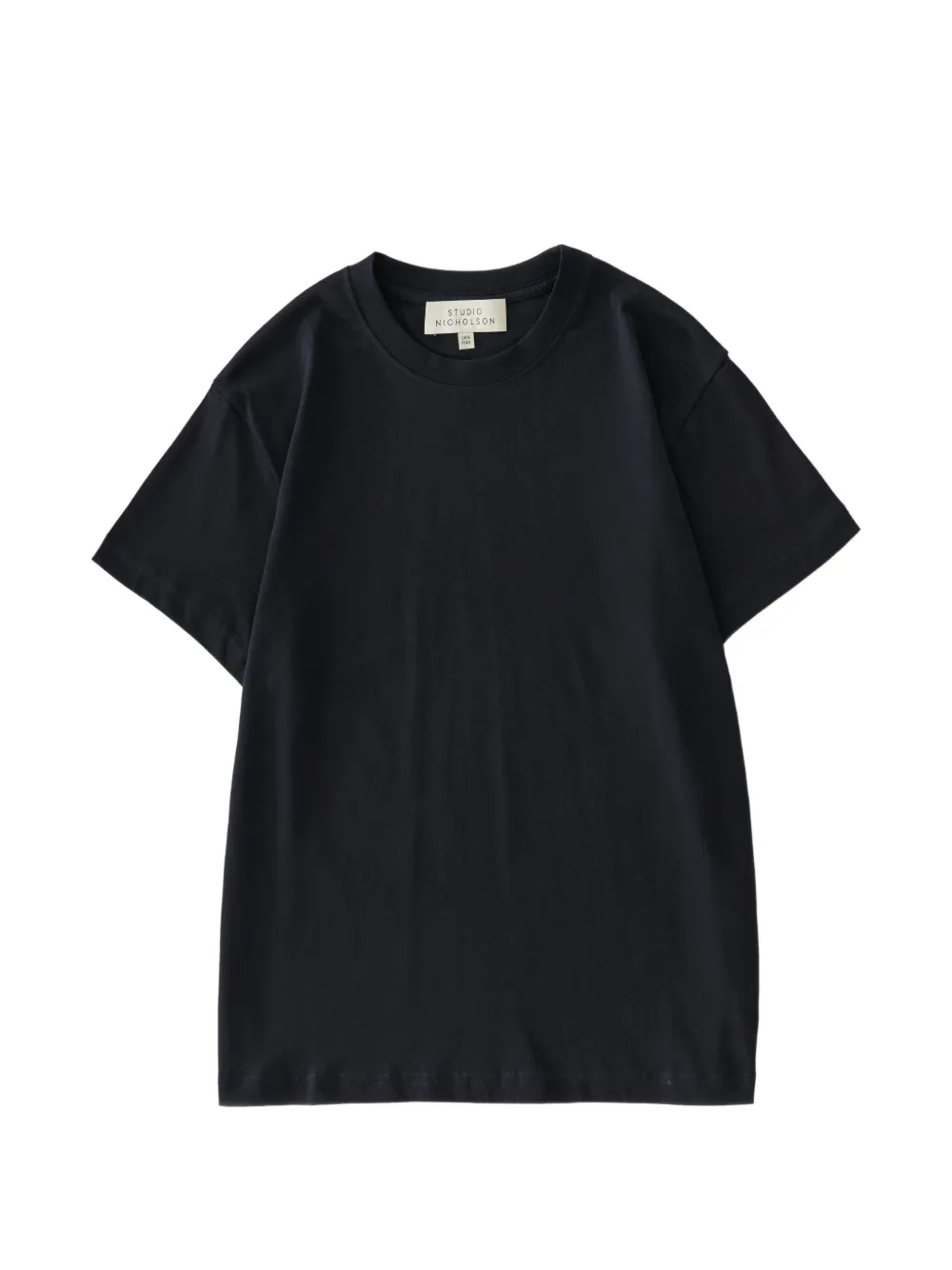 Studio Nicholson crew-neck logo T-shirt - Blu