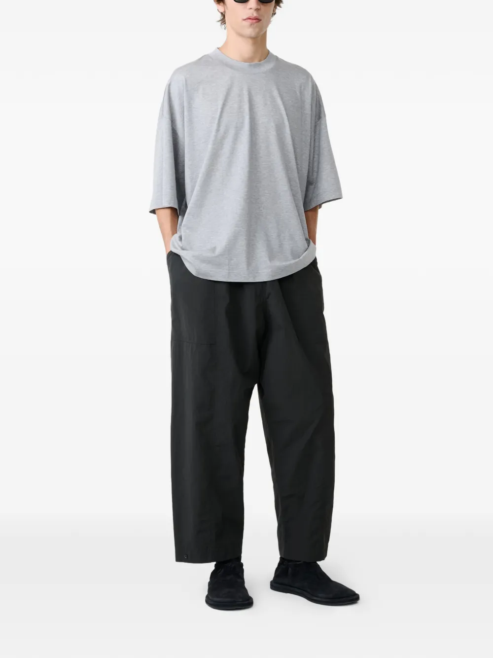  Studio Nicholson Piu Oversized T-shirt - Grey 