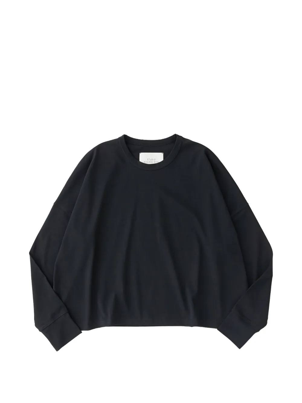 Studio Nicholson Loop long-sleeve T-shirt - Nero
