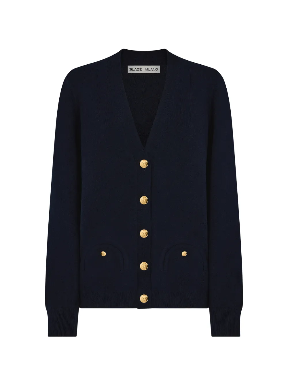 Blazé Milano long-sleeve cardigan - Blu