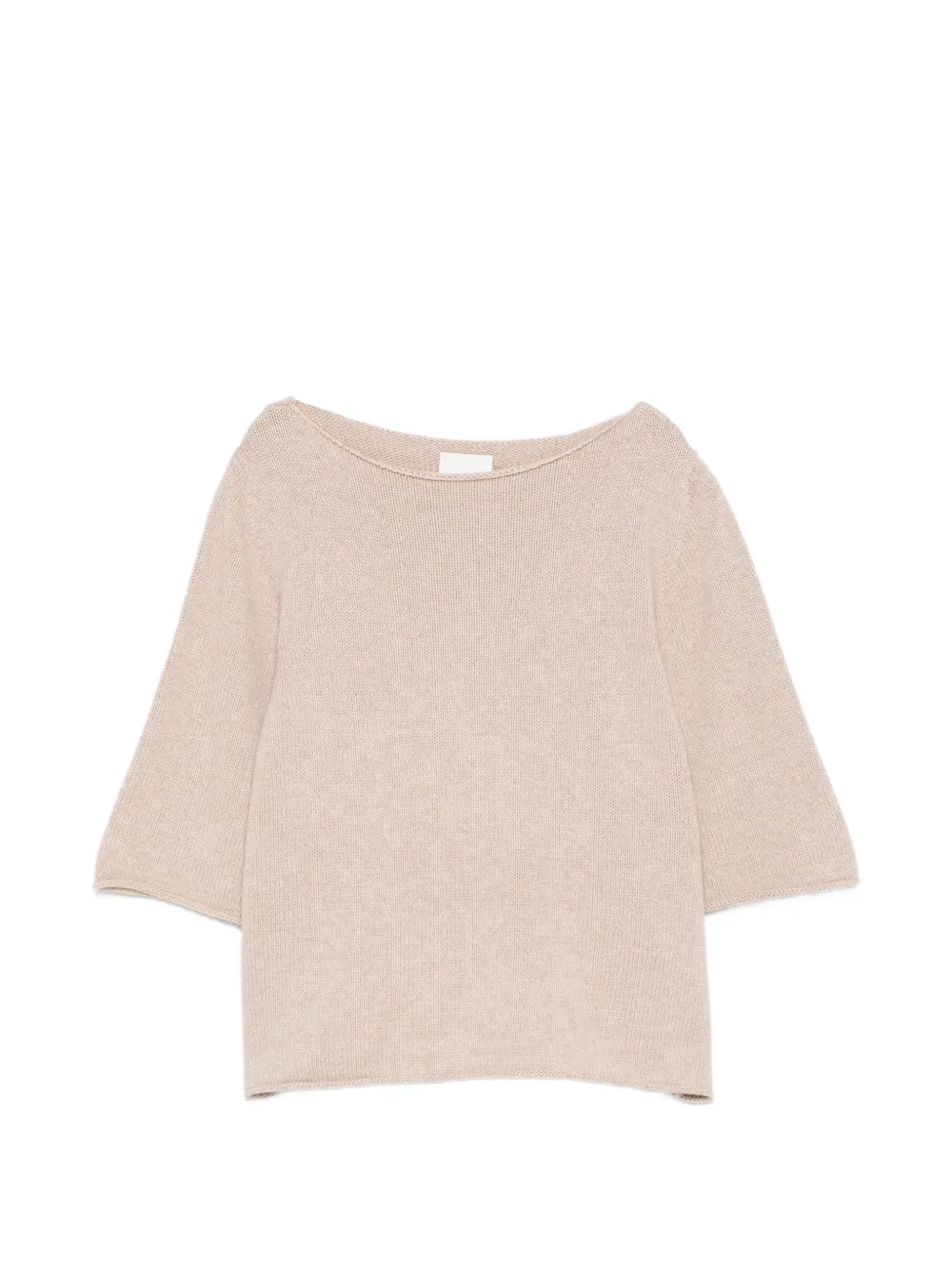 Allude boat-neck top - Toni neutri