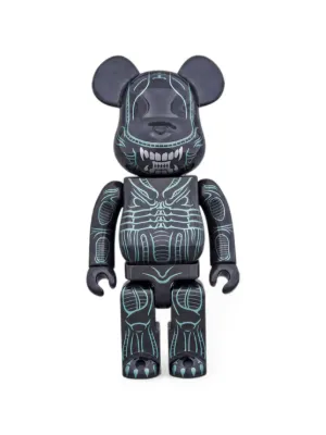BearBrick Amirex Texalium Be@rbrick 1000% Figure | Silver