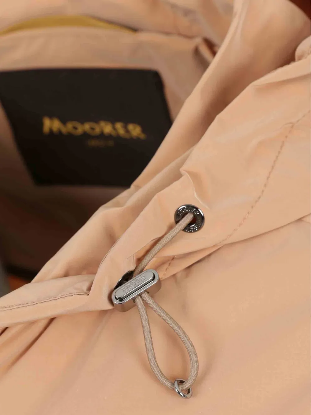 Moorer Jack met capuchon Beige