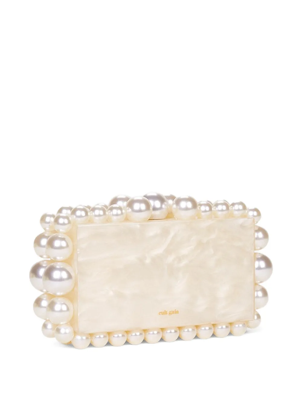  Cult Gaia Eos Box Clutch Bag - Neutrals 