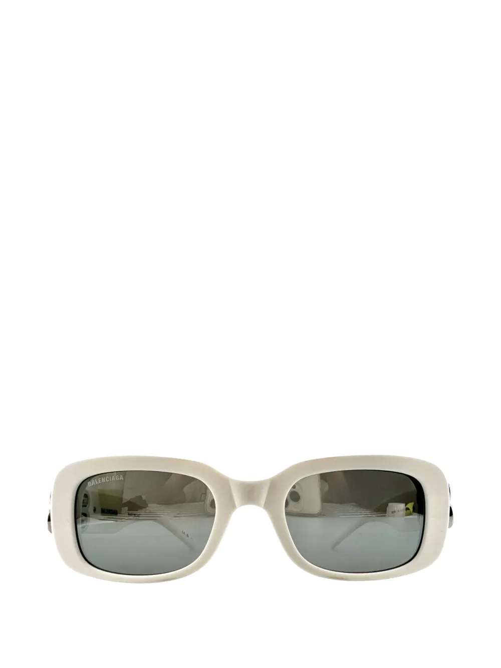 Balenciaga BB hinge sunglasses - Bianco