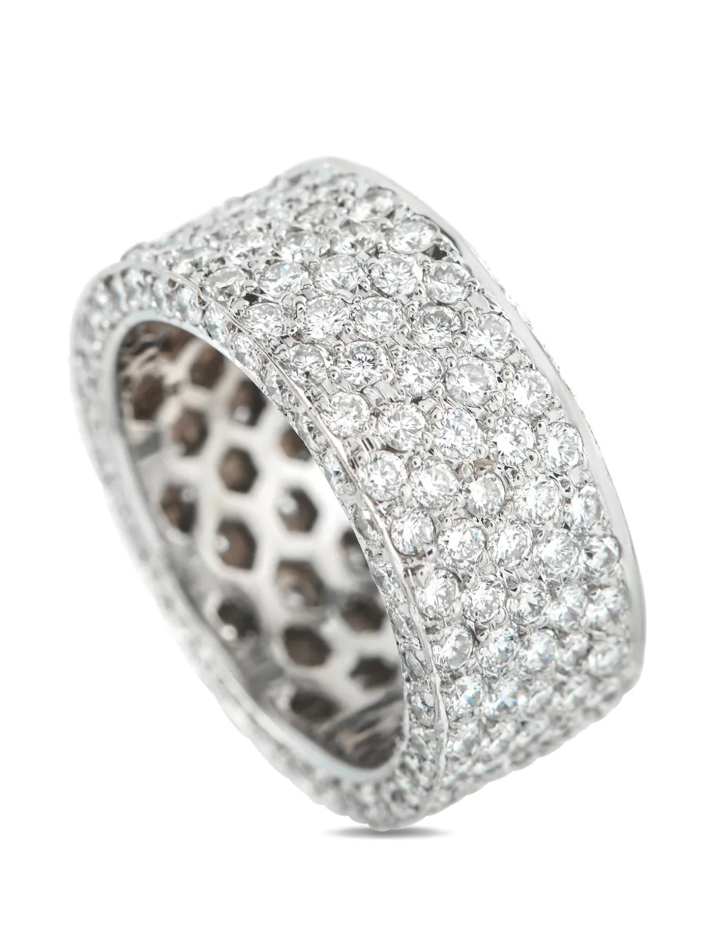 LB Exclusive Pavé band ring - Argento