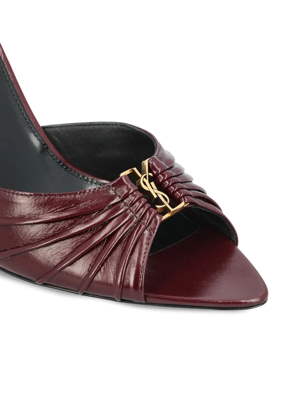 Saint Laurent twisted sandals Rood