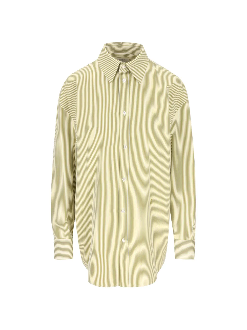 Saint Laurent striped button shirt - Neutrals