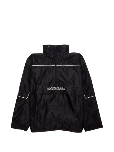 Balenciaga 80s ripstop logo windbreaker jacket