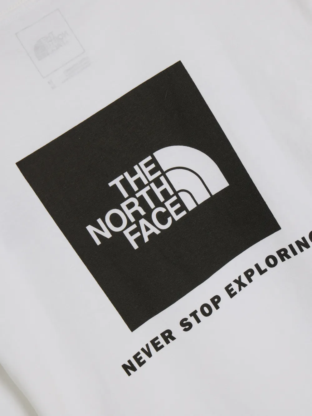 The North Face Evolution NSE Box T-shirt met ronde hals Wit