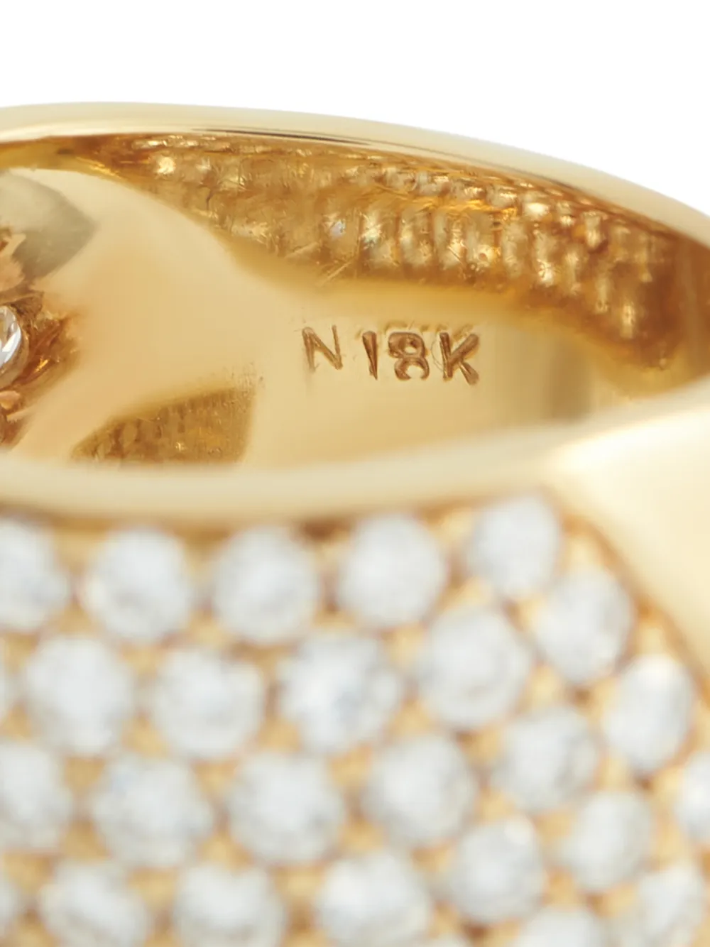 Yellow Gold Wide Band Ring