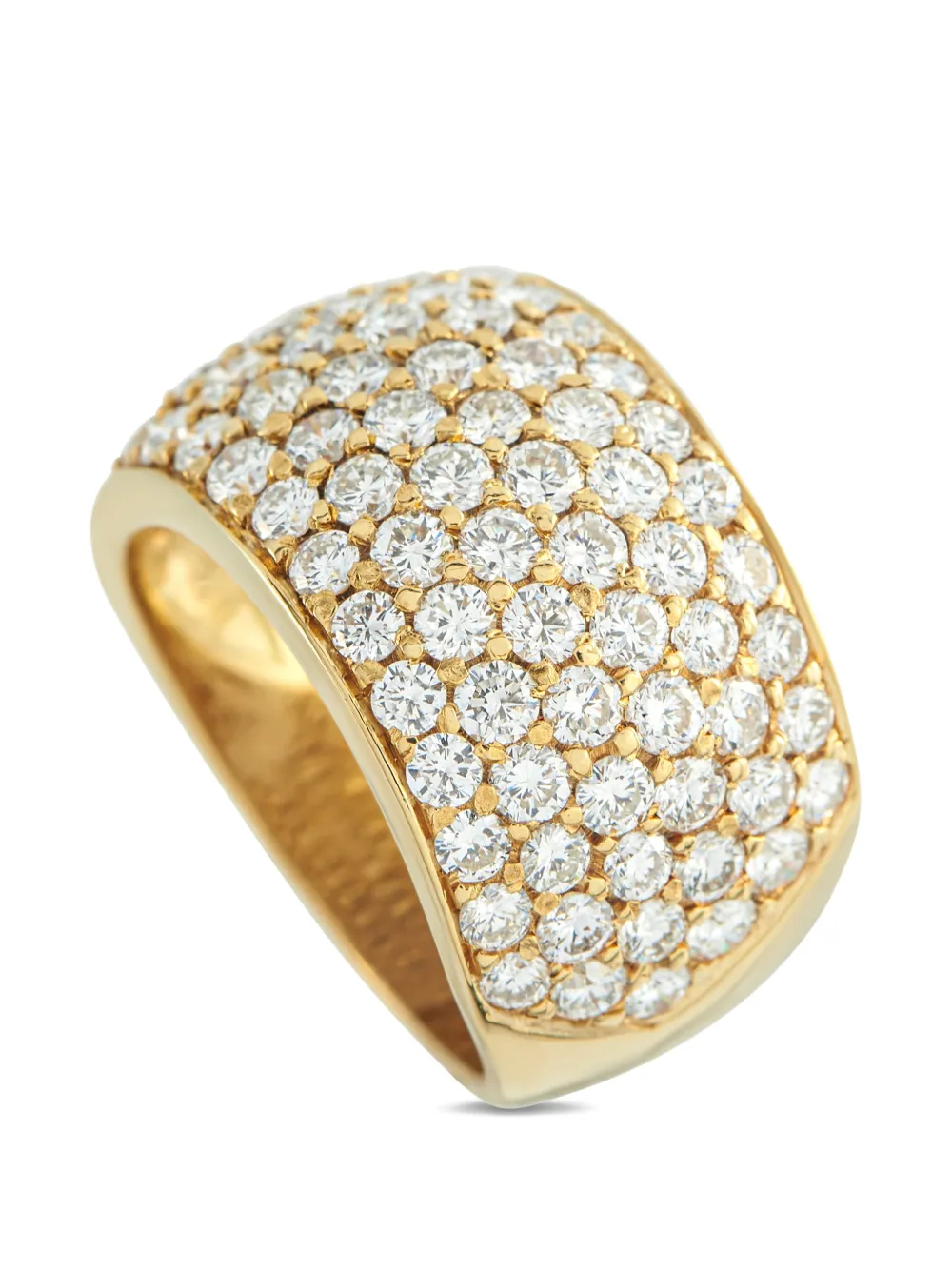 LB Exclusive yellow gold wide band ring - Oro