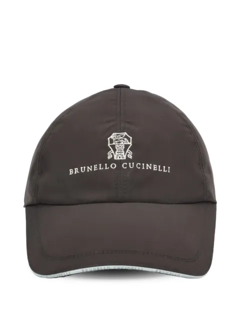 Brunello Cucinelli logo baseball cap