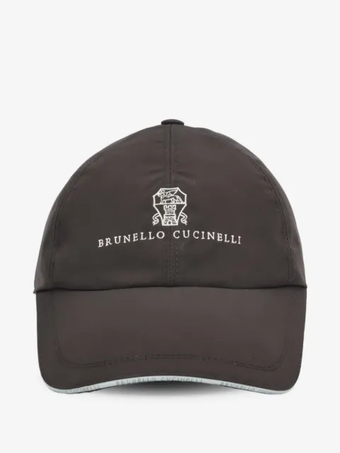 Brunello Cucinelli logo baseball cap