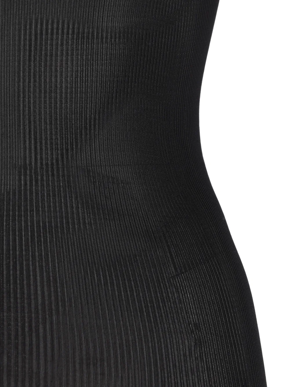 Saint Laurent Top van kant Zwart