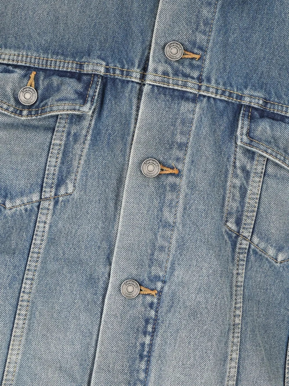 Saint Laurent ポケット デニムジャケット | ブルー | FARFETCH JP