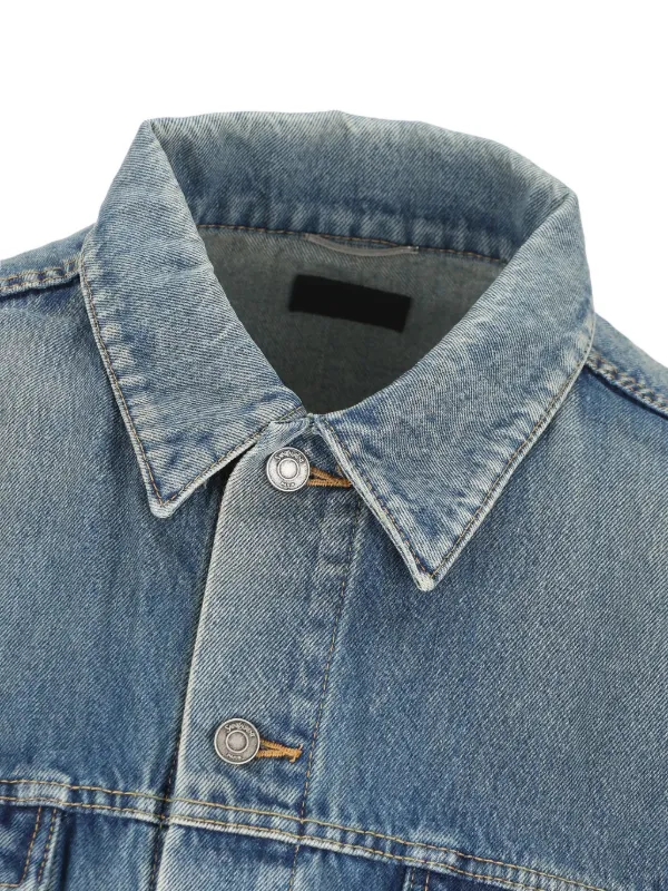 Saint Laurent ポケット デニムジャケット | ブルー | FARFETCH JP