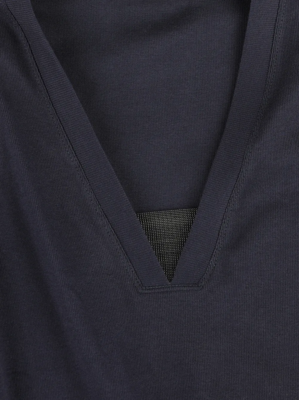Brunello Cucinelli Top met V-hals Blauw