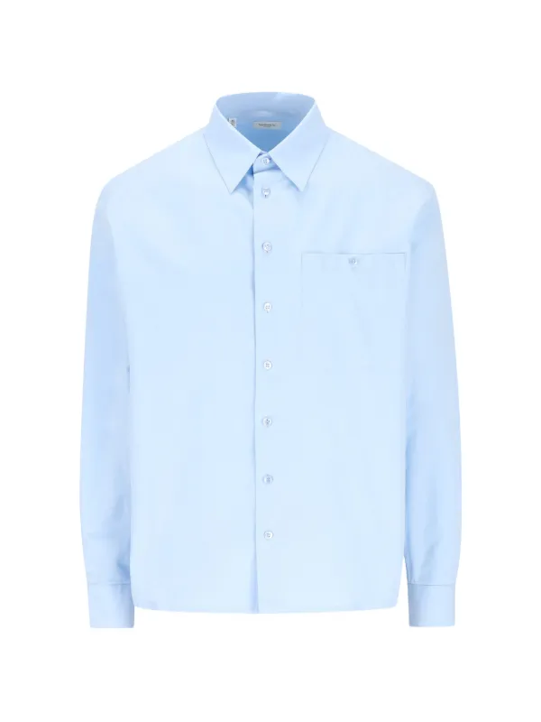 Saint Laurent Pocket Shirt in Blue