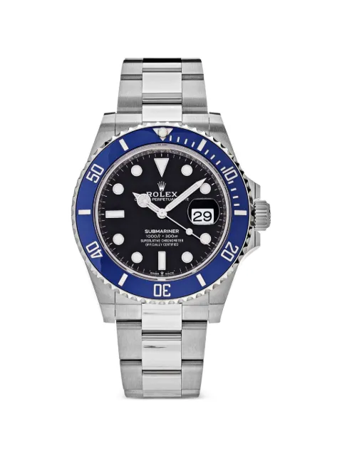 Rolex 2023 Submariner Date blue bezel 41mm watch
