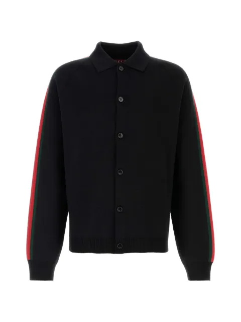 Gucci striped wool cardigan