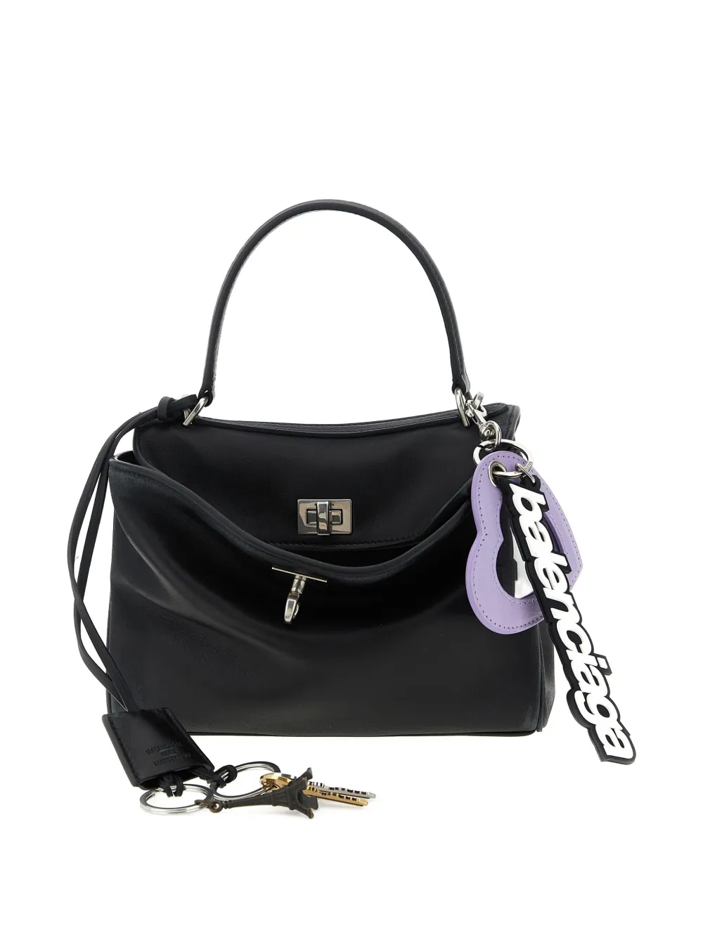 Balenciaga Rodeo charms mini handbag - Nero