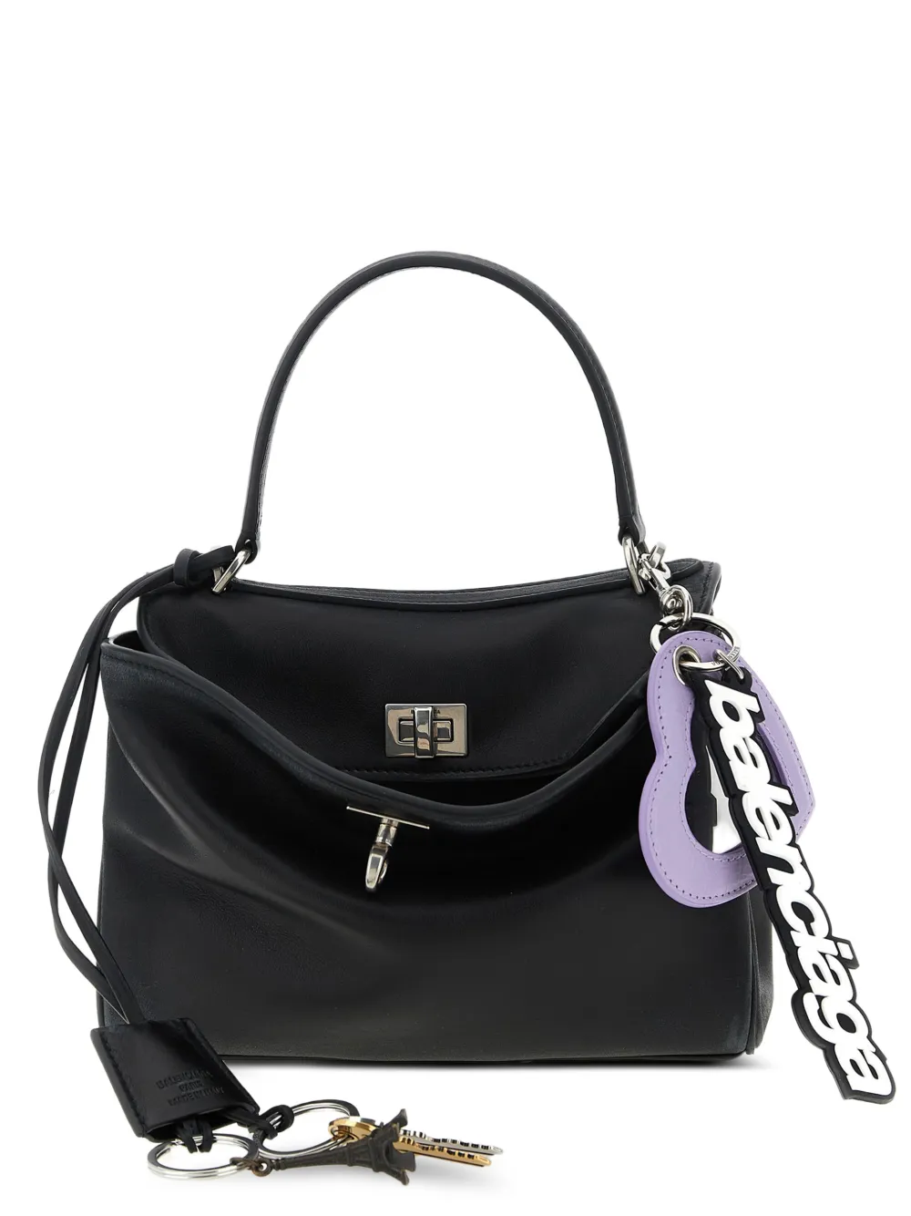 Balenciaga Rodeo charms mini handbag - Nero