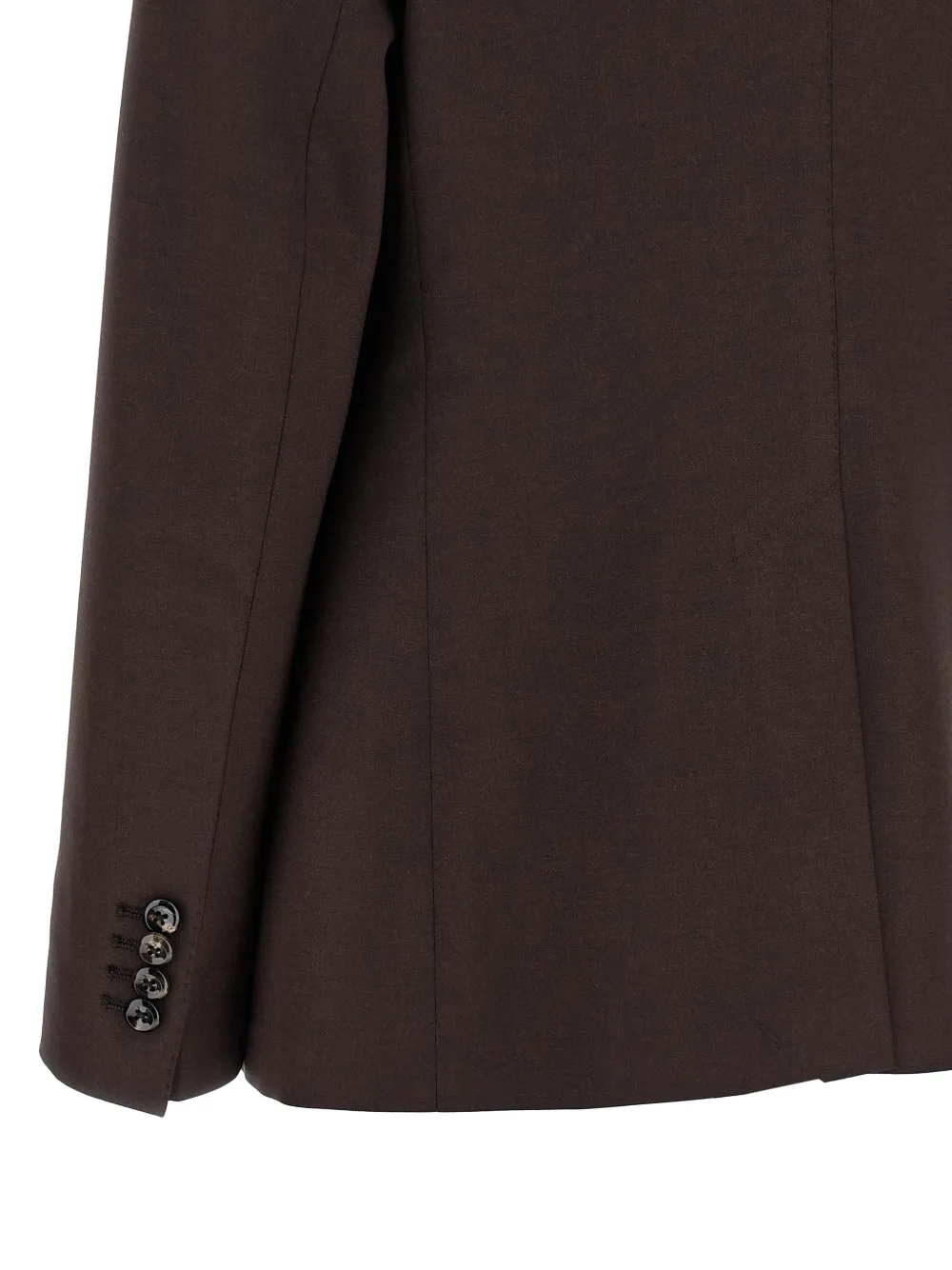 Tagliatore Parigi blazer met dubbele rij knopen en puntige revers Bruin