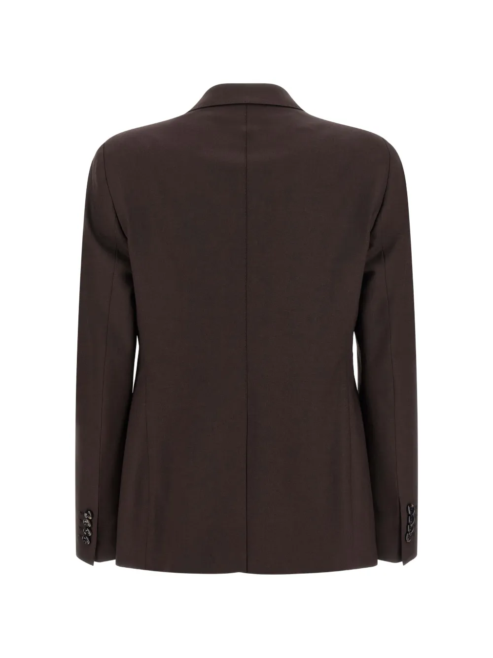 Tagliatore Parigi blazer met dubbele rij knopen en puntige revers Bruin